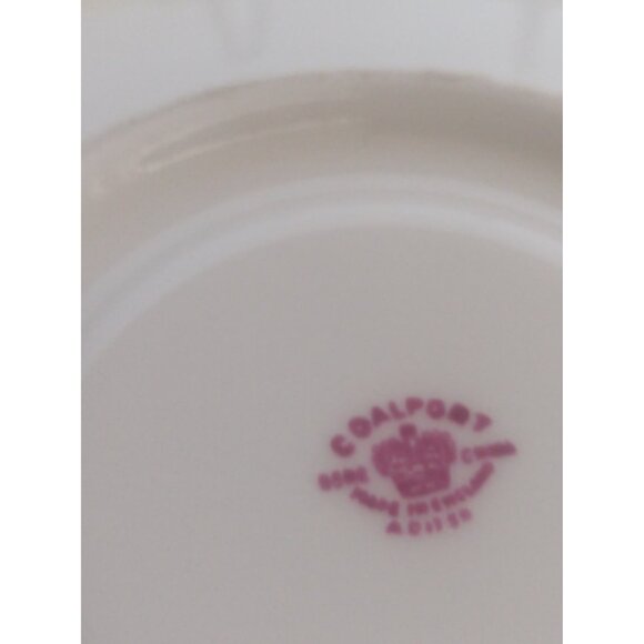 Vintage Coalport England Bird Teacup &Saucer Set 1950's - Picture 5 of 9